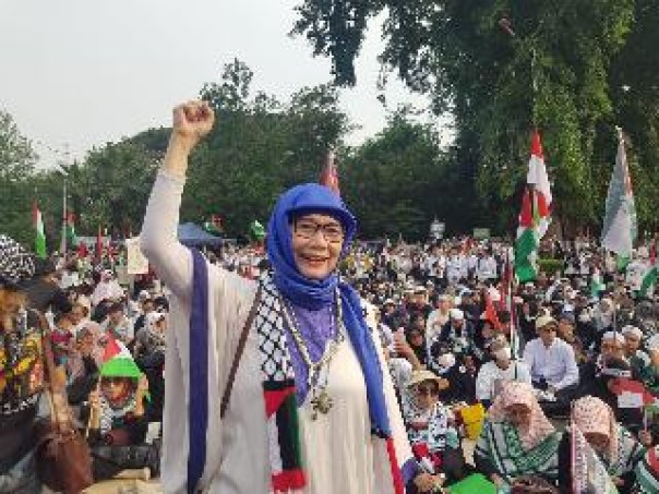 Kedubes AS di Jakarta Kembali Diserbu Ribuan Demonstran. (istimewa)