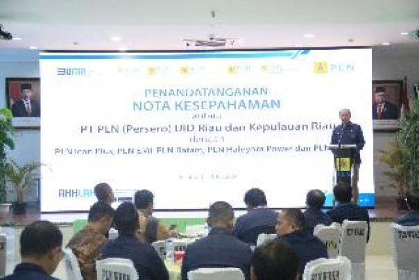 Kolaborasi, PLN UIDRKR Gandeng Sub Holding dan Anak Perusahaan PLN Guna Tingkatkan Layanan Ketenagalistrikan di Riau dan Kepulauan Riau. (humaspln)