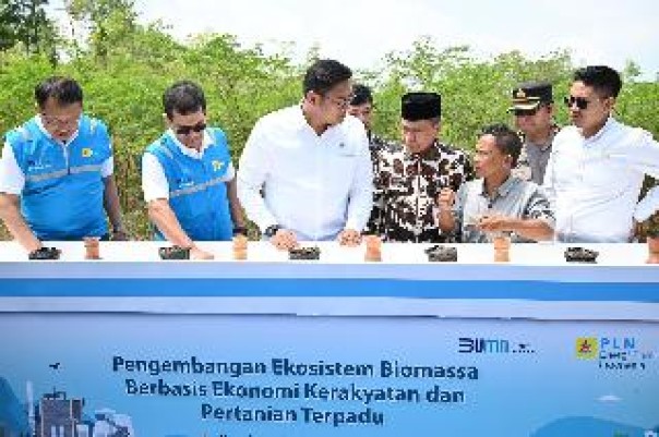 Terus Kembangkan Bahan Co-Firing Biomassa, PLN Bersama Kementan Luncurkan Model Pertanian Terpadu. (humaspln)