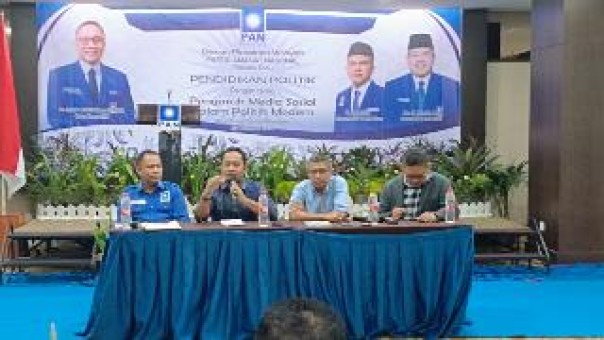 Narasumber pendidikan politik PAN yang digelar Ahad (29/12/2024). (istimewa)