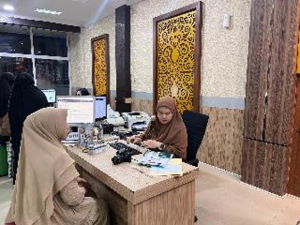 Sambut Hari Bhakti Imigrasi ke-75, Kantor Imigrasi Pekanbaru Gelar Layanan Paspor Simpatik. (istimewa)